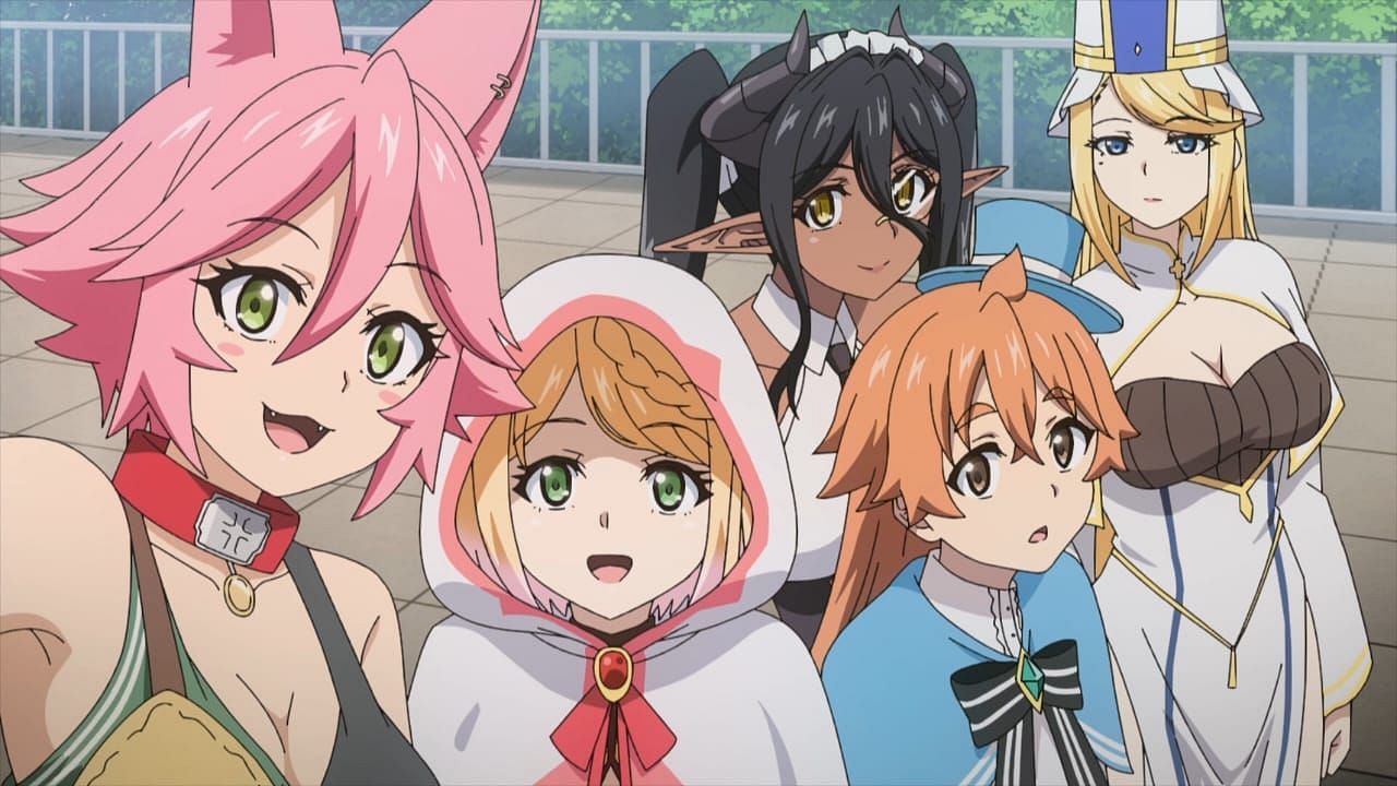 The group takes a picture at the plaza (Image via Studio Elias)